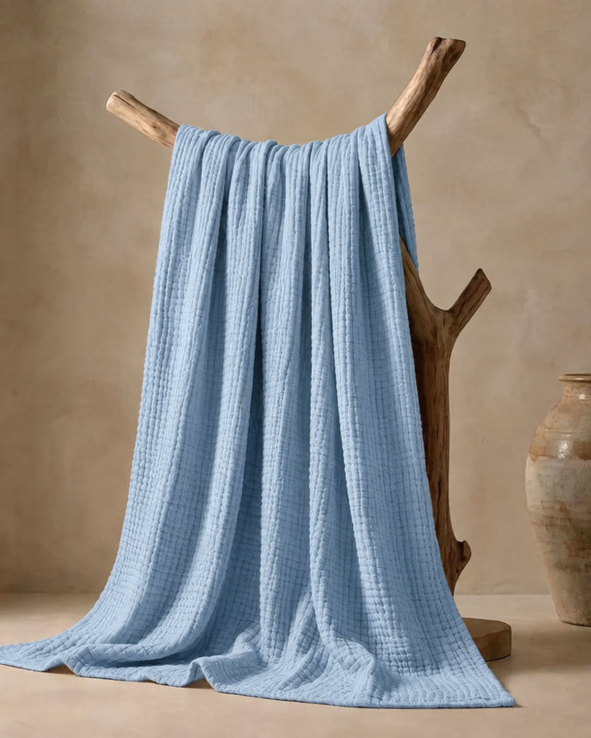 Couverture en mousseline de coton – 100 % coton