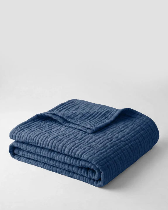 Couverture en mousseline de coton – 100 % coton