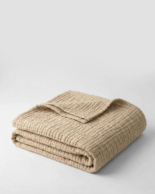 Couverture en mousseline de coton – 100 % coton