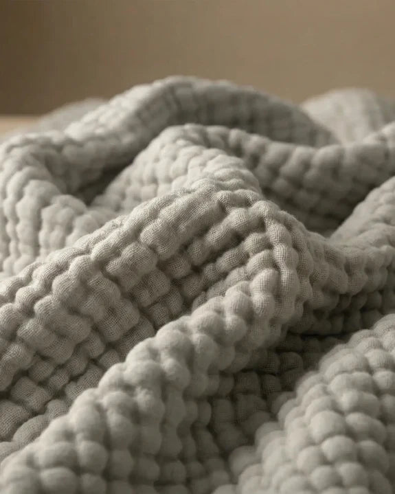 Couverture en mousseline de coton – 100 % coton