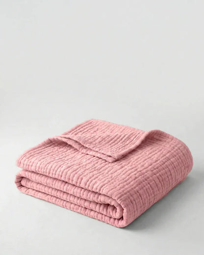 Couverture en mousseline de coton – 100 % coton