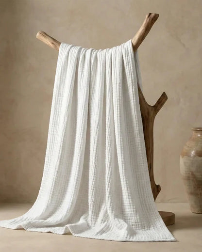 Couverture en mousseline de coton – 100 % coton