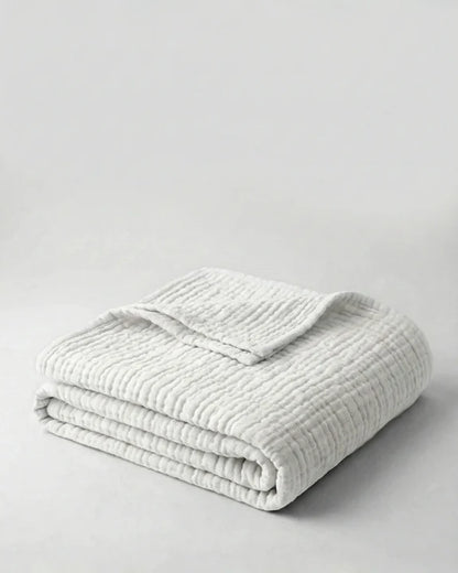 Couverture en mousseline de coton – 100 % coton