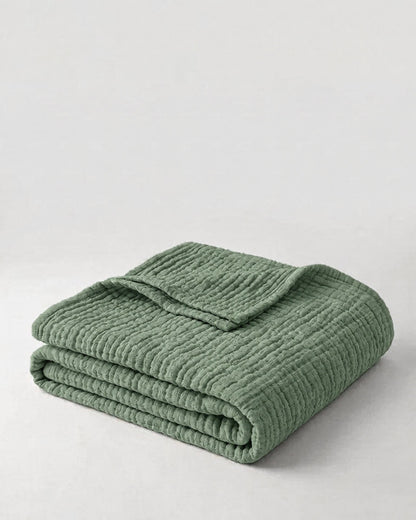 Couverture en mousseline de coton – 100 % coton